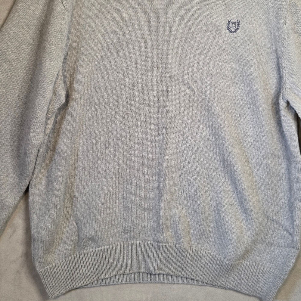 Chaps  Crewneck Chunky Sweater Men's XXL Classic Preppy Old Money Coastal Cozy - Picture 4 of 13